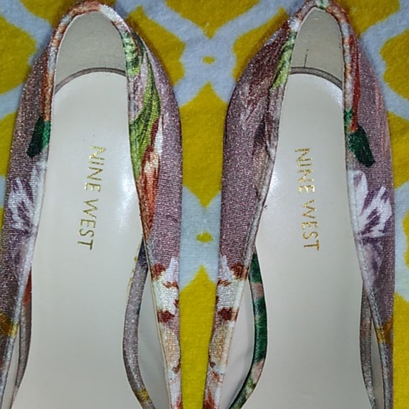 HP🥳 Nine west,  Heels 9M. - Picture 6 of 11